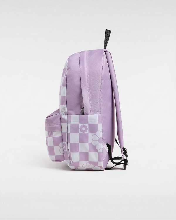 Purple Unisex Vans Old Skool Classic Backpacks NZ | VN6318405