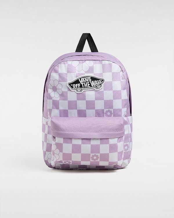 Purple Unisex Vans Old Skool Classic Backpacks NZ | VN6318405