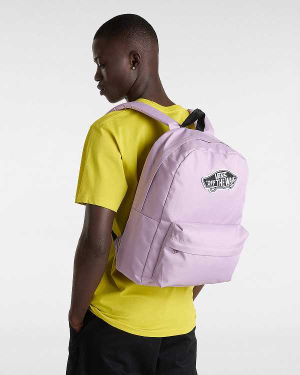 Purple Unisex Vans Old Skool Classic Backpacks NZ | VN9354218