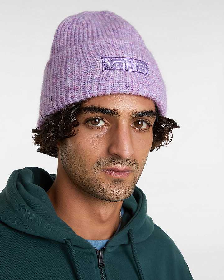 Purple Unisex Vans Sunnyside Cuff Beanie NZ | VN3691472