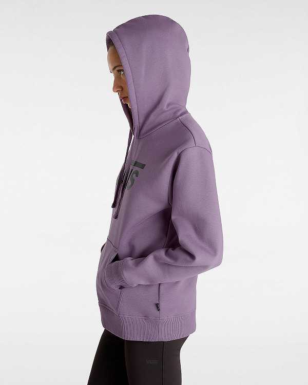 Purple Women Vans Classic V Boyfriend Fit Hoodie NZ | VN6975438