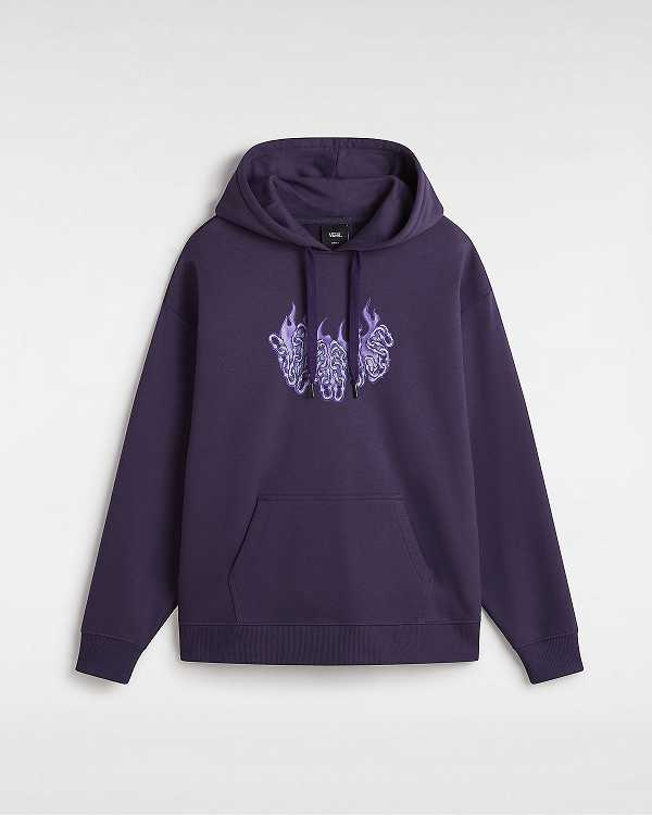 Purple Women Vans Hot Links Hoodie NZ | VN9183056