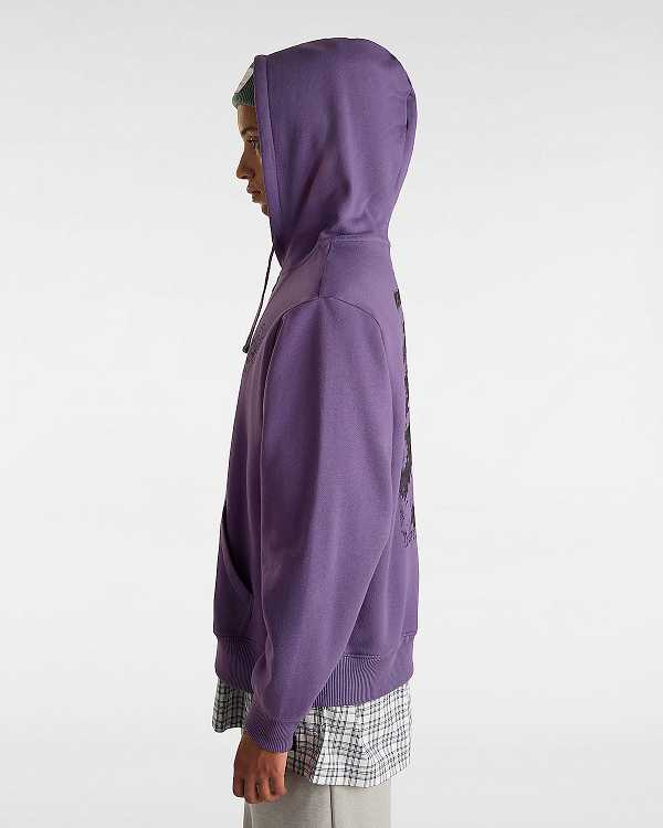 Purple Women Vans Wellness Blousant Hoodie NZ | VN3074269