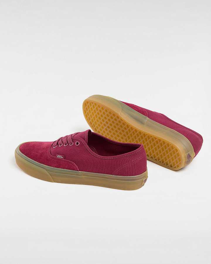 Red Men Vans Authentic Sneakers NZ | VN0419658