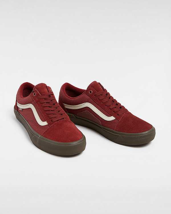 Red Men Vans BMX Style 114 Sneakers NZ | VN6495873