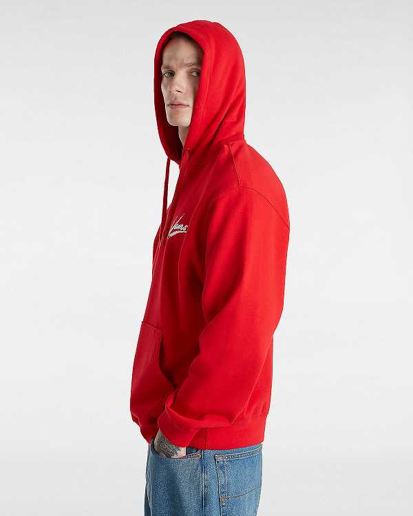 Red Men Vans Dettori Loose Hoodie NZ | VN7125903