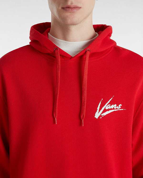 Red Men Vans Dettori Loose Hoodie NZ | VN7125903