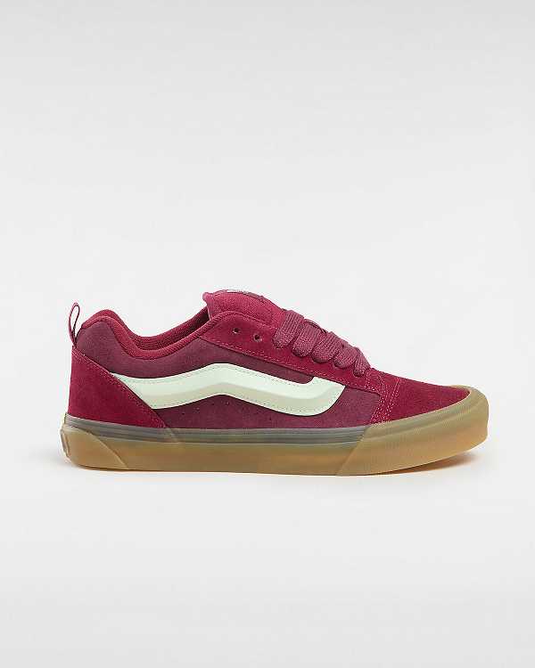 Red Men Vans Knu Skool Sneakers NZ | VN5381690