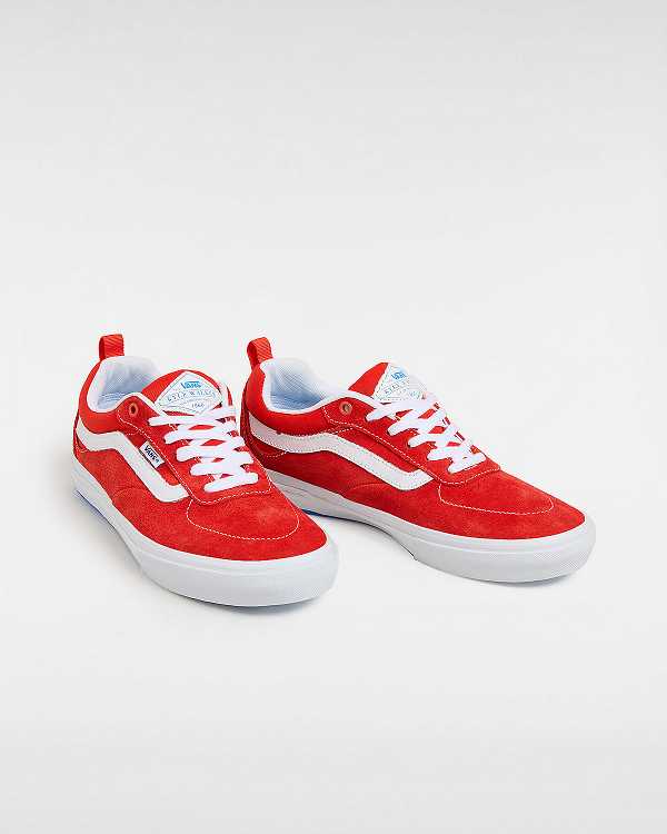 Red Men Vans Kyle Walker Skate Shoes NZ | VN8795012