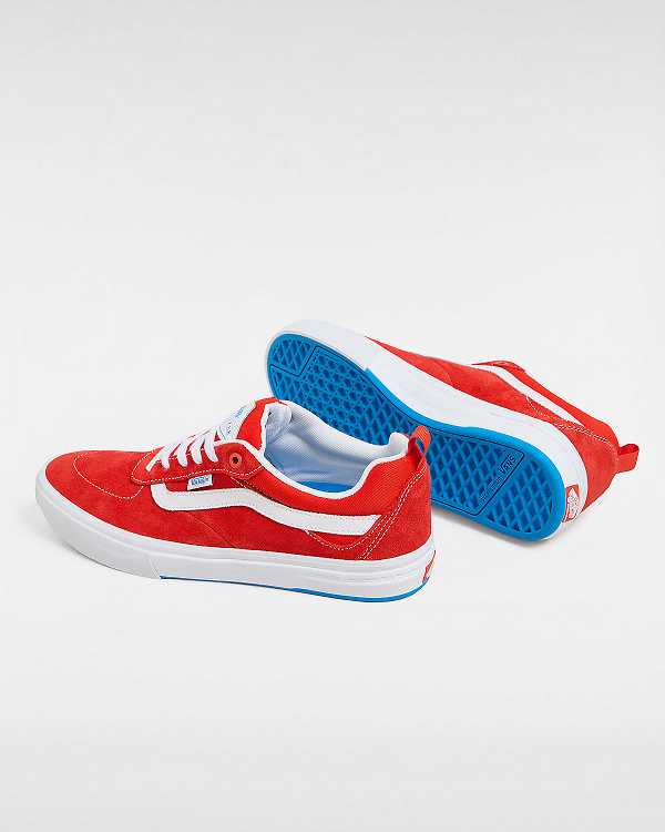 Red Men Vans Kyle Walker Skate Shoes NZ | VN8795012