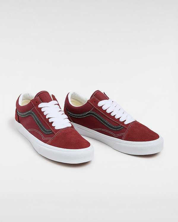 Red Men Vans Old Skool Sneakers NZ | VN6402197