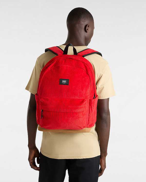 Red Unisex Vans Old Skool Sport Backpacks NZ | VN0436985