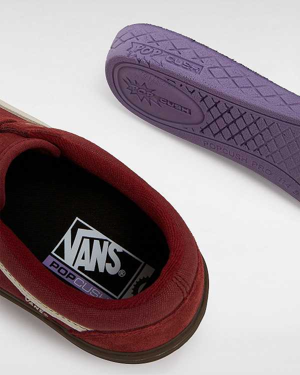 Red Women Vans BMX Style 114 Sneakers NZ | VN0185932