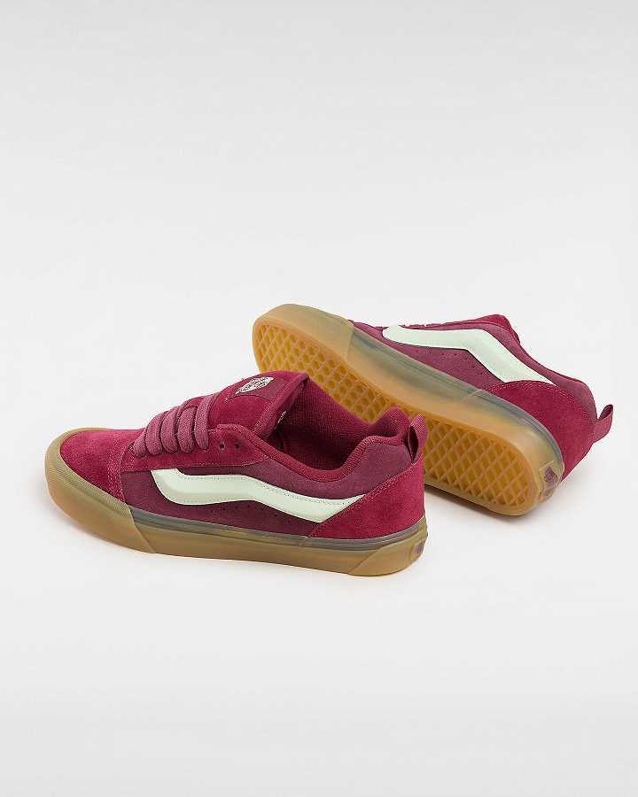 Red Women Vans Knu Skool Sneakers NZ | VN6514239