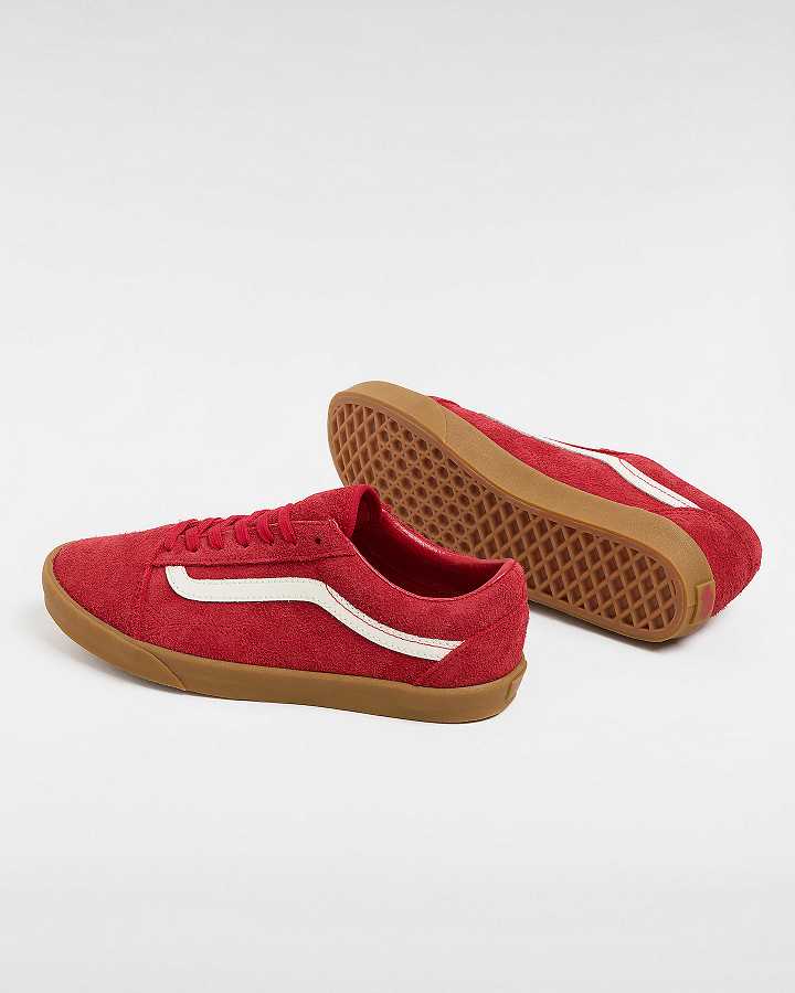 Red Women Vans Old Skool Lowpro Sneakers NZ | VN8325947