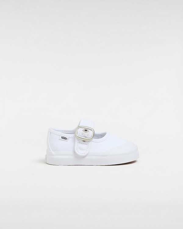 White Kids\' Vans Glitter (1-4 Years) Mary Janes NZ | VN9726350