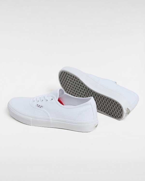 White Men Vans Authentic Skate Shoes NZ | VN0418796