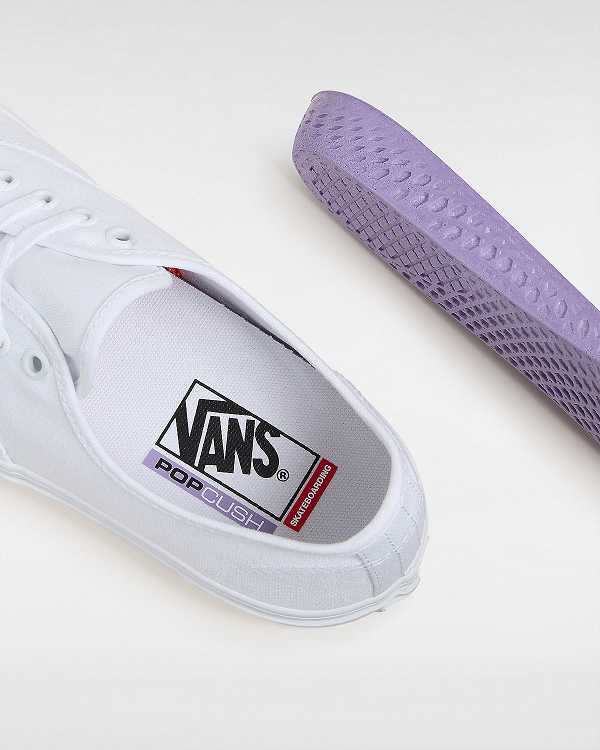 White Men Vans Authentic Skate Shoes NZ | VN0418796