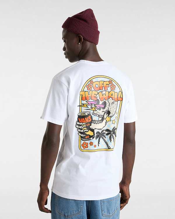 White Men Vans Bouya T Shirts NZ | VN2479860