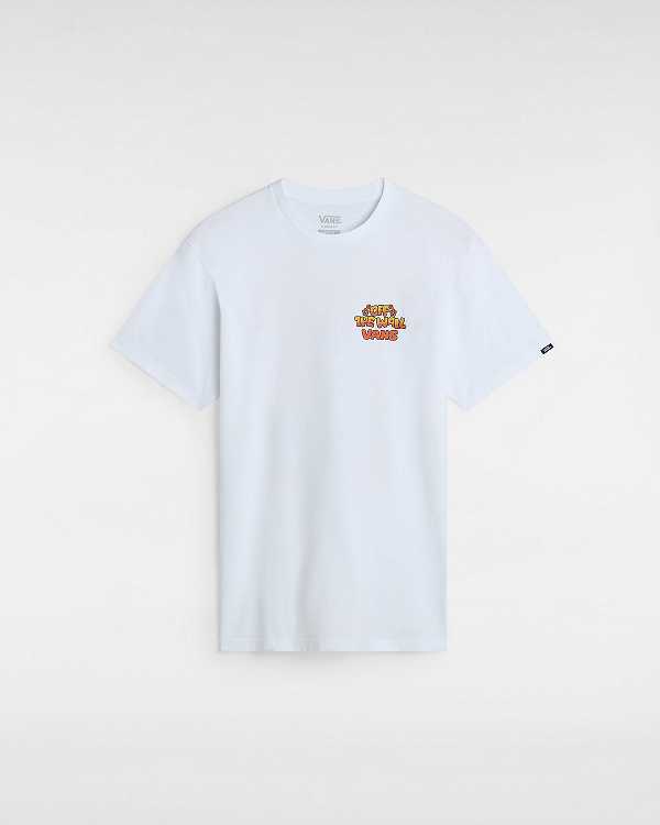 White Men Vans Bouya T Shirts NZ | VN2479860