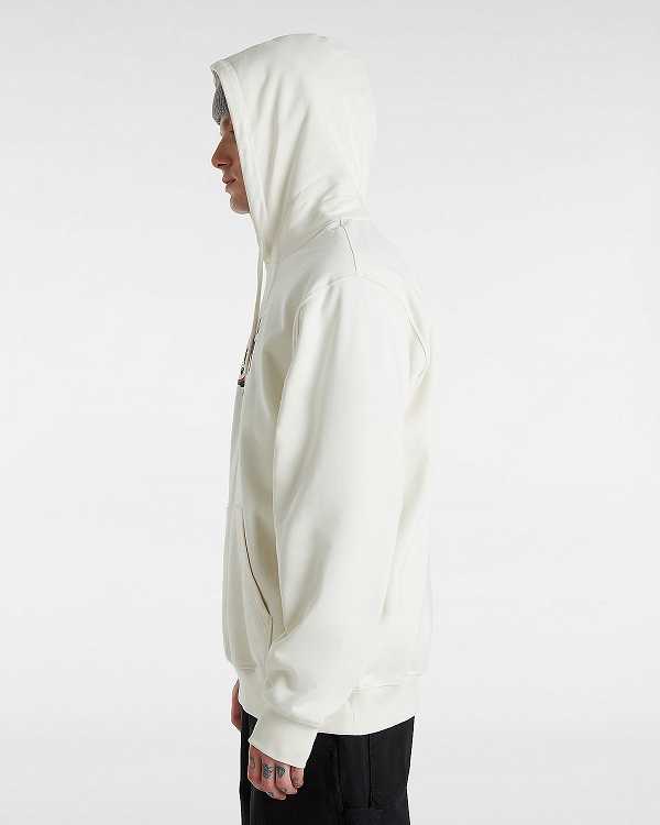 White Men Vans Fish loose Hoodie NZ | VN8290465