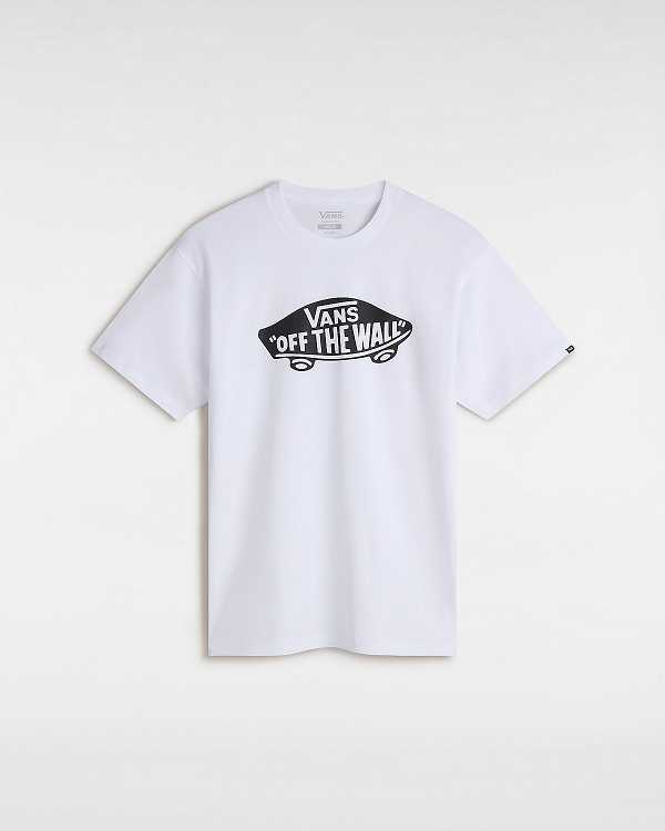 White Men Vans OTW Classic Front T Shirts NZ | VN3514802