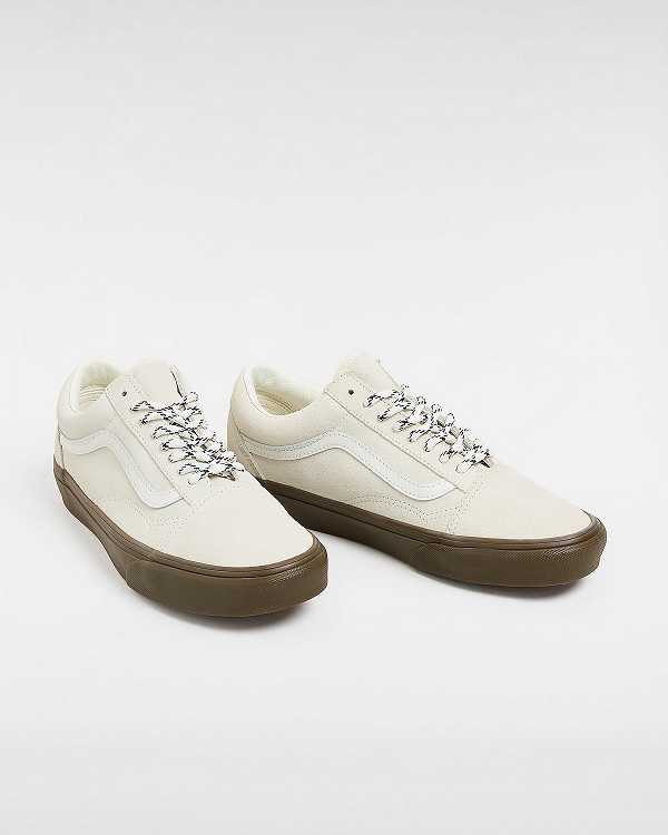 White Men Vans Old Skool Hairy Suede Sneakers NZ | VN6279580