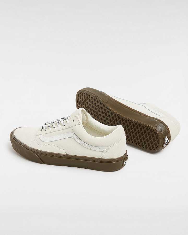 White Men Vans Old Skool Hairy Suede Sneakers NZ | VN6279580