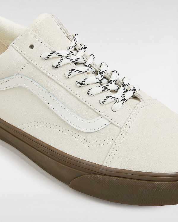 White Men Vans Old Skool Hairy Suede Sneakers NZ | VN6279580