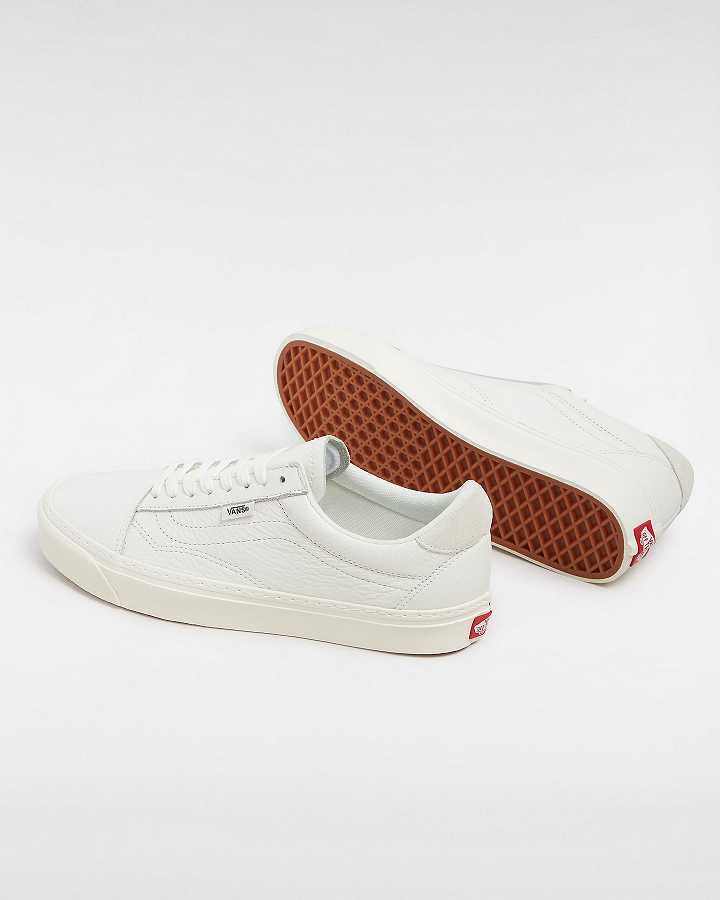 White Men Vans Old Skool Lux Sneakers NZ | VN9607831