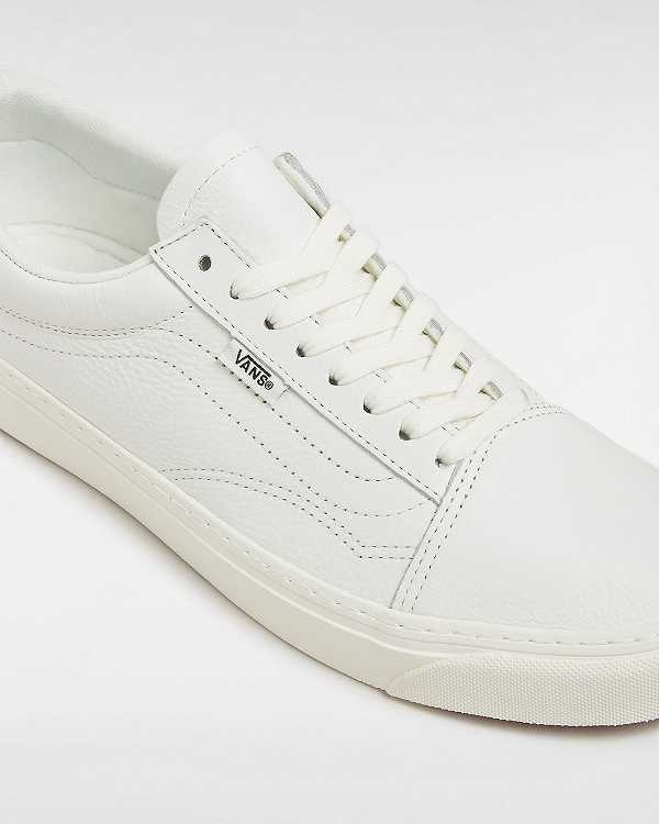 White Men Vans Old Skool Lux Sneakers NZ | VN9607831