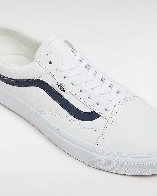 White Men Vans Old Skool Lux Sneakers NZ | VN5061298