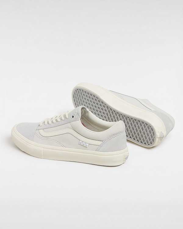 White Men Vans Old Skool Skate Shoes NZ | VN2138564