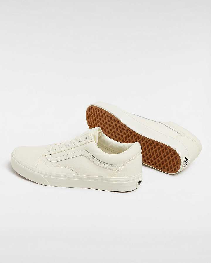 White Men Vans Old Skool Sneakers NZ | VN7283106