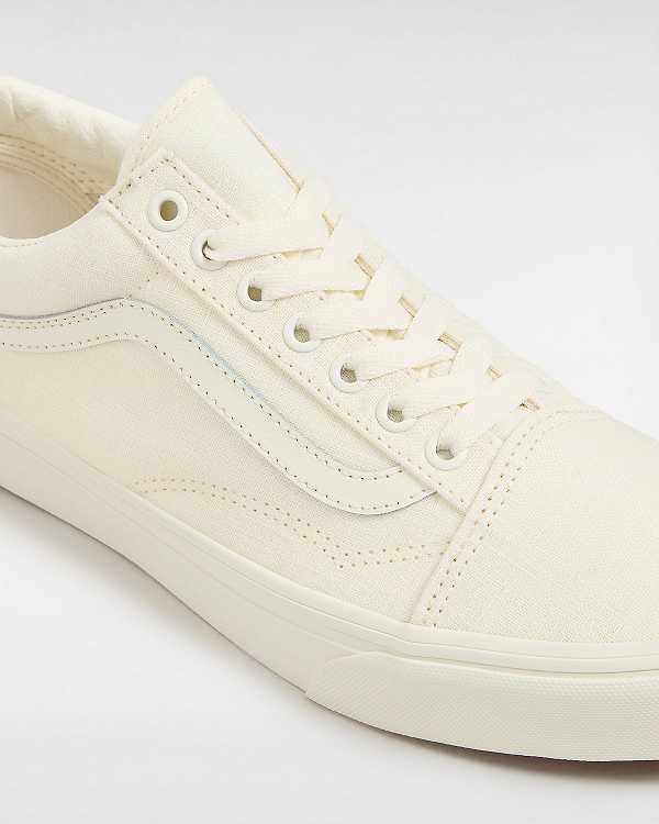 White Men Vans Old Skool Sneakers NZ | VN7283106