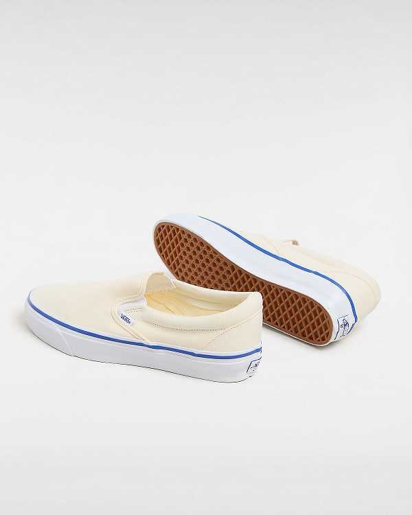 White Men Vans Premium 98 Slip On Shoes NZ | VN2473659