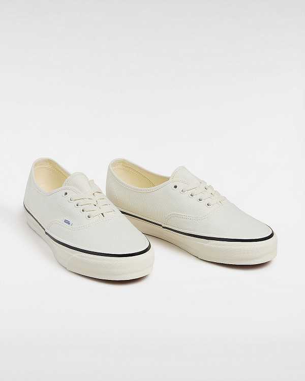 White Men Vans Premium Authentic 44 Duck Canvas Shoes NZ | VN0253961