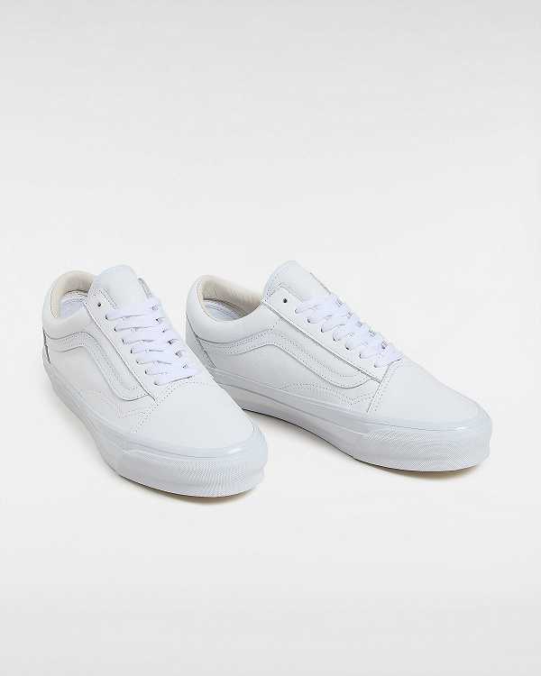 White Men Vans Premium Old Skool 36 Skate Shoes NZ | VN6185374