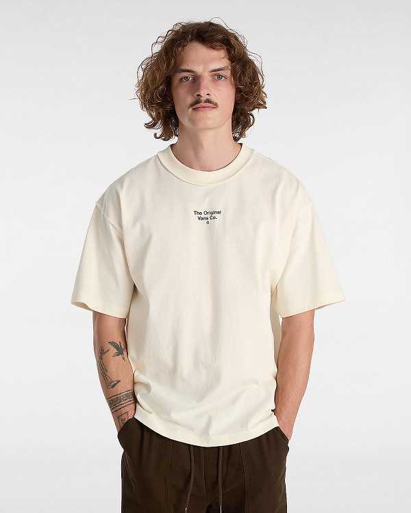 White Men Vans Premium Original Salton Short Sleeve T Shirts NZ | VN5094817