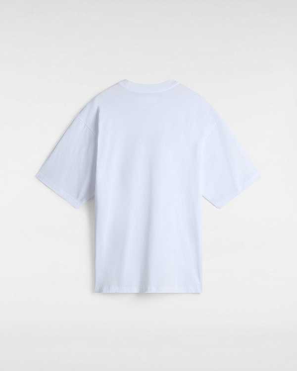 White Men Vans Retro V T Shirts NZ | VN2648307