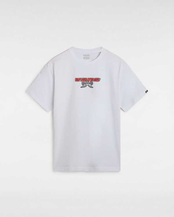 White Men Vans Sakomo T Shirts NZ | VN8475139