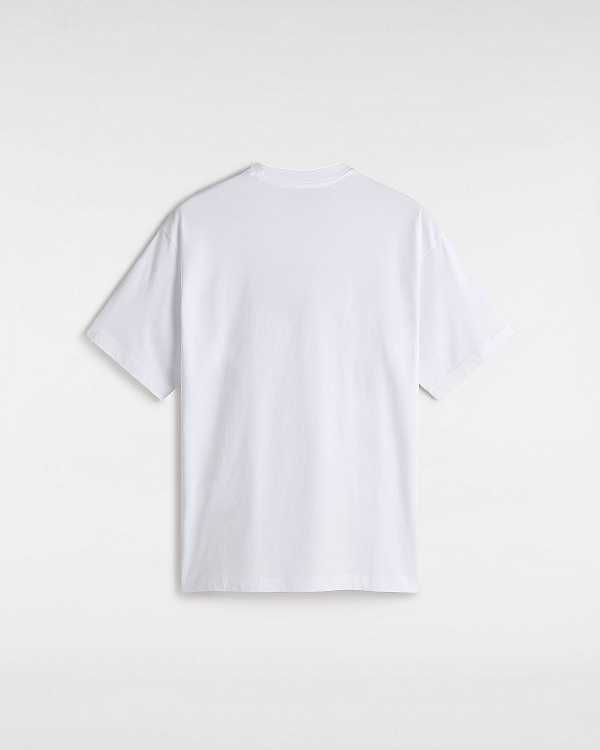 White Men Vans Scribblex T Shirts NZ | VN3687920