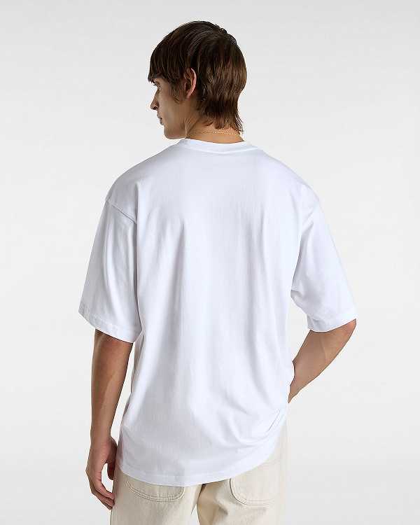 White Men Vans Scribblex T Shirts NZ | VN3687920