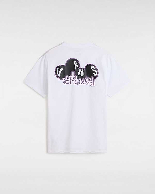 White Men Vans Scuttle T Shirts NZ | VN7096358