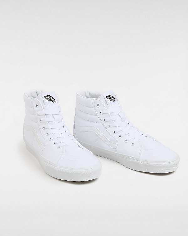 White Men Vans Sk8-Hi Sneakers NZ | VN2197830