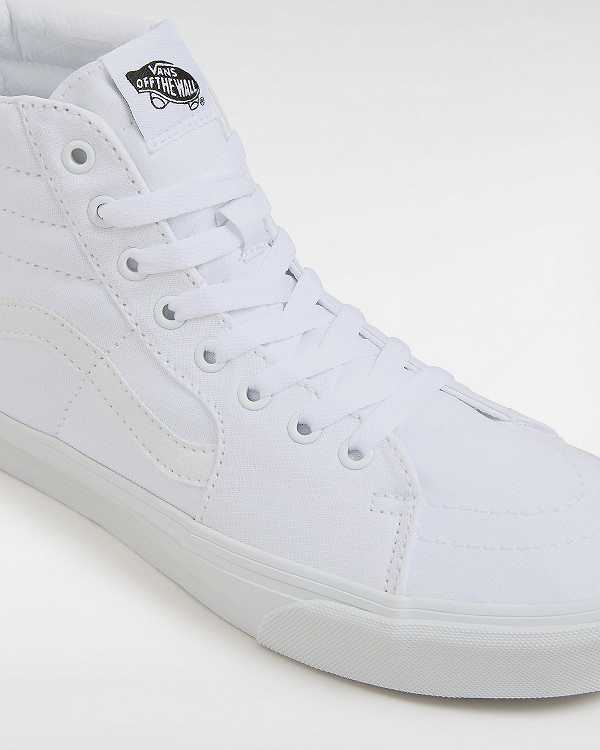 White Men Vans Sk8-Hi Sneakers NZ | VN2197830