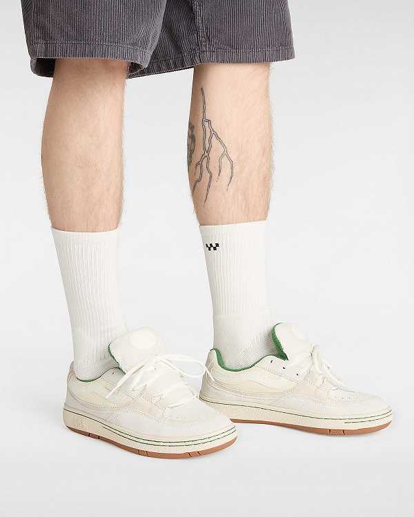 White Men Vans Speed Skate Shoes NZ | VN0461952