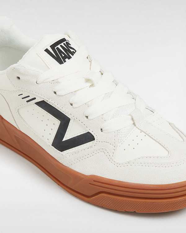 White Men Vans Upland Suede Sneakers NZ | VN1845206