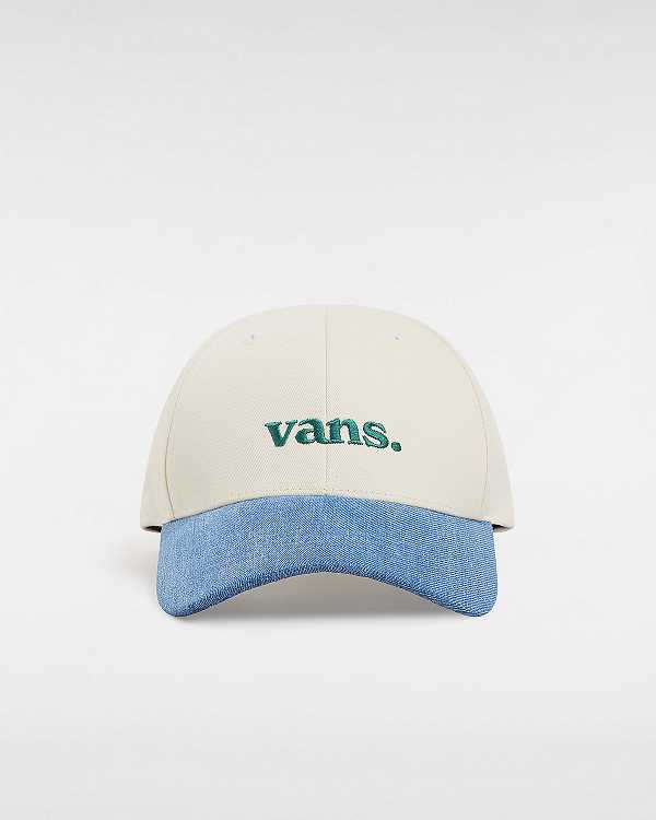 White Unisex Vans 66 Structured Jockey Hats NZ | VN8753960