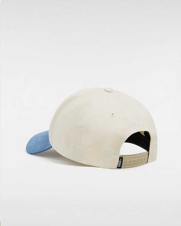 White Unisex Vans 66 Structured Jockey Hats NZ | VN8753960